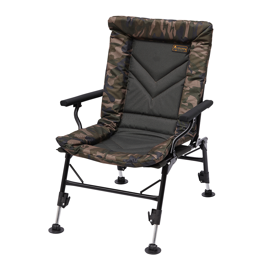 AVENGER COMFORT CAMO CHAIR W/A