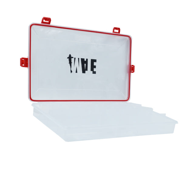 EXCLUSIVE WATERPROOF LURE BOX CLEAR