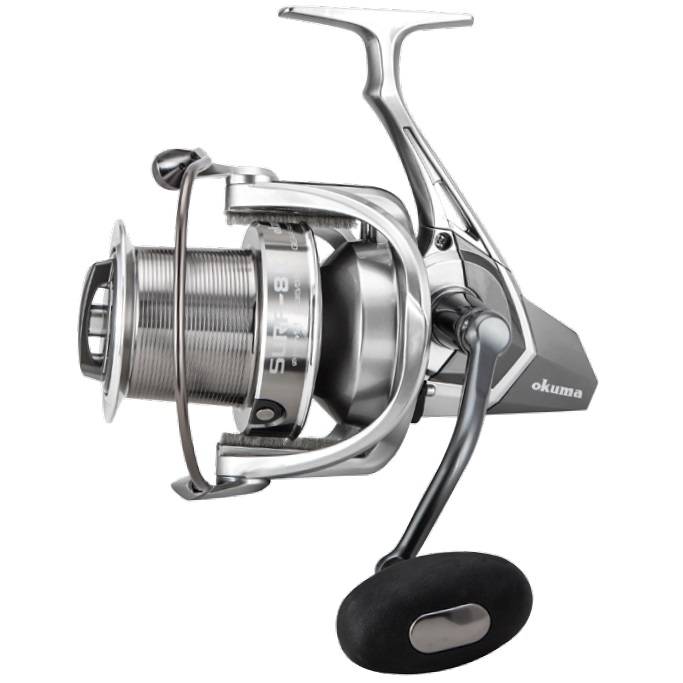 okuma 8k spinning reel Surf stopping 40 lbs of drag pressure with its carbonite drag washers Fishing Spinning Reel Okuma 8K