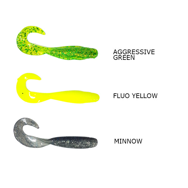 СИЛИКОНЕЦ ТВИСТЕР 9СМ