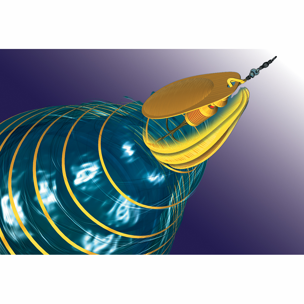 FLUO SPINNER #1 3G SINKING