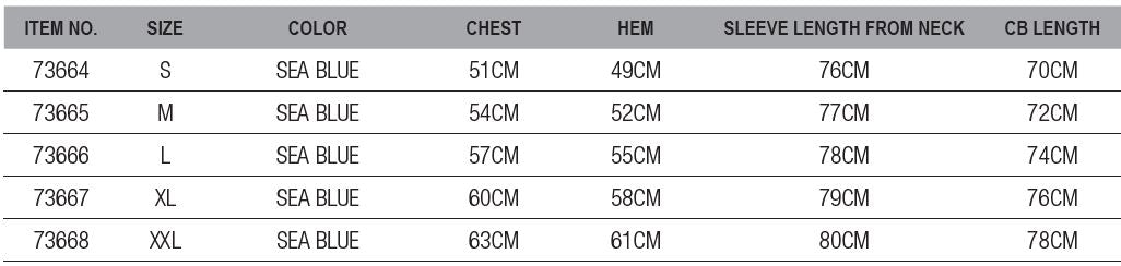 MARINE UV LONG SLEEVE TEE SEA BLUE