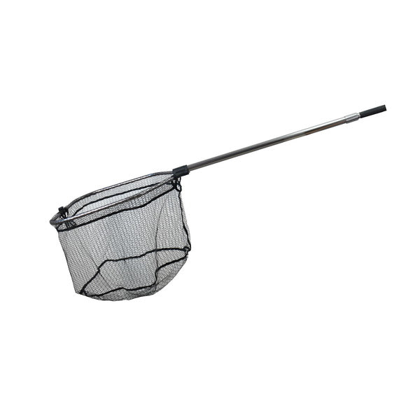 MATE TELE LANDING NET W/RULLER AND RUBBER MASH